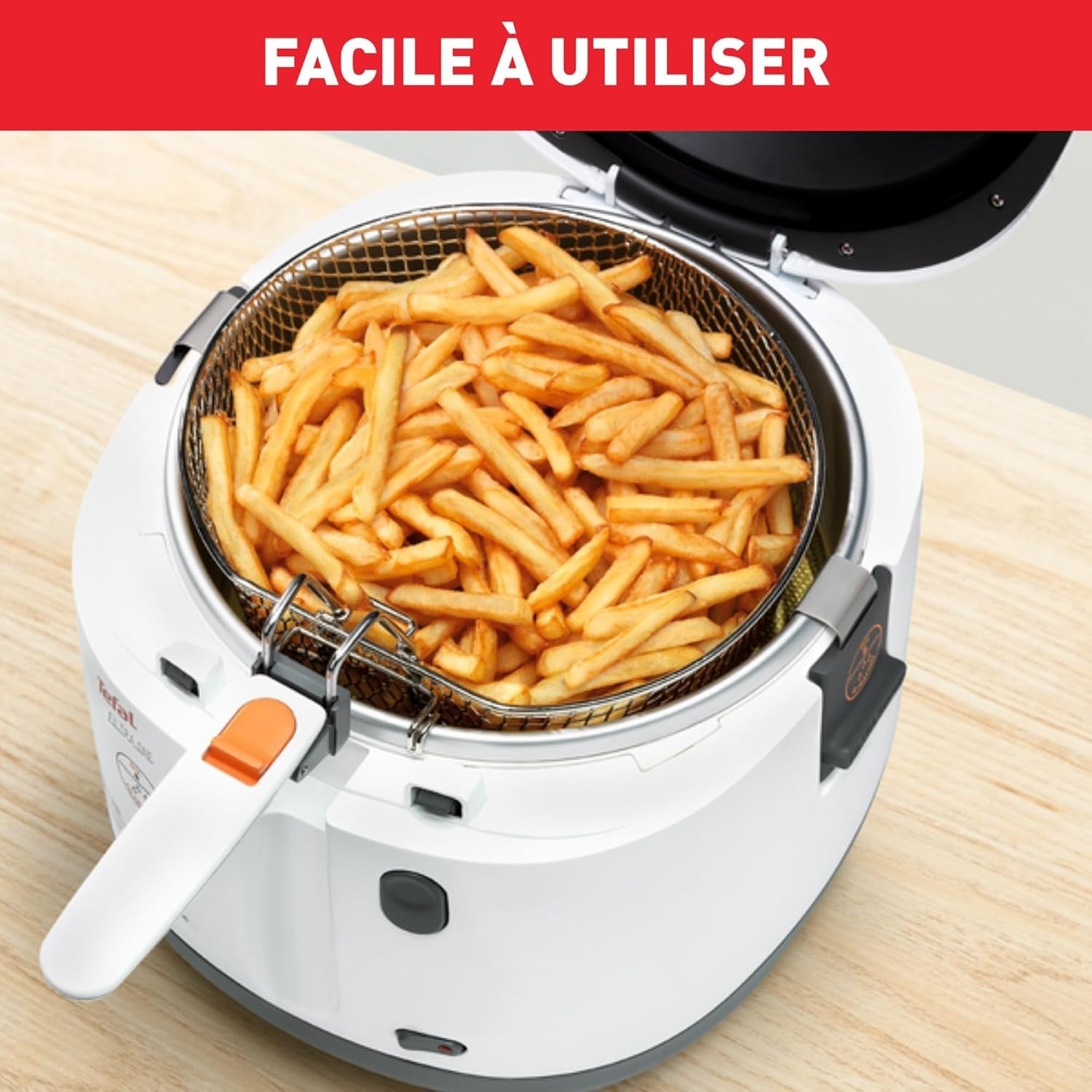2.1L Deep Fat Fryer 1900W Electric Oil Fryer Auto Lid Opening