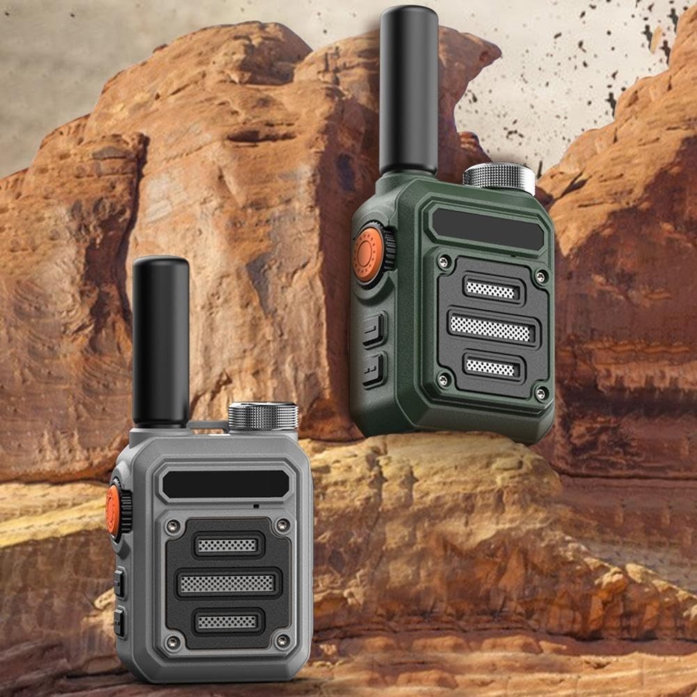 Waterproof PTT Walkie Talkie Unlimited Range Rechargeable IP55 Radio