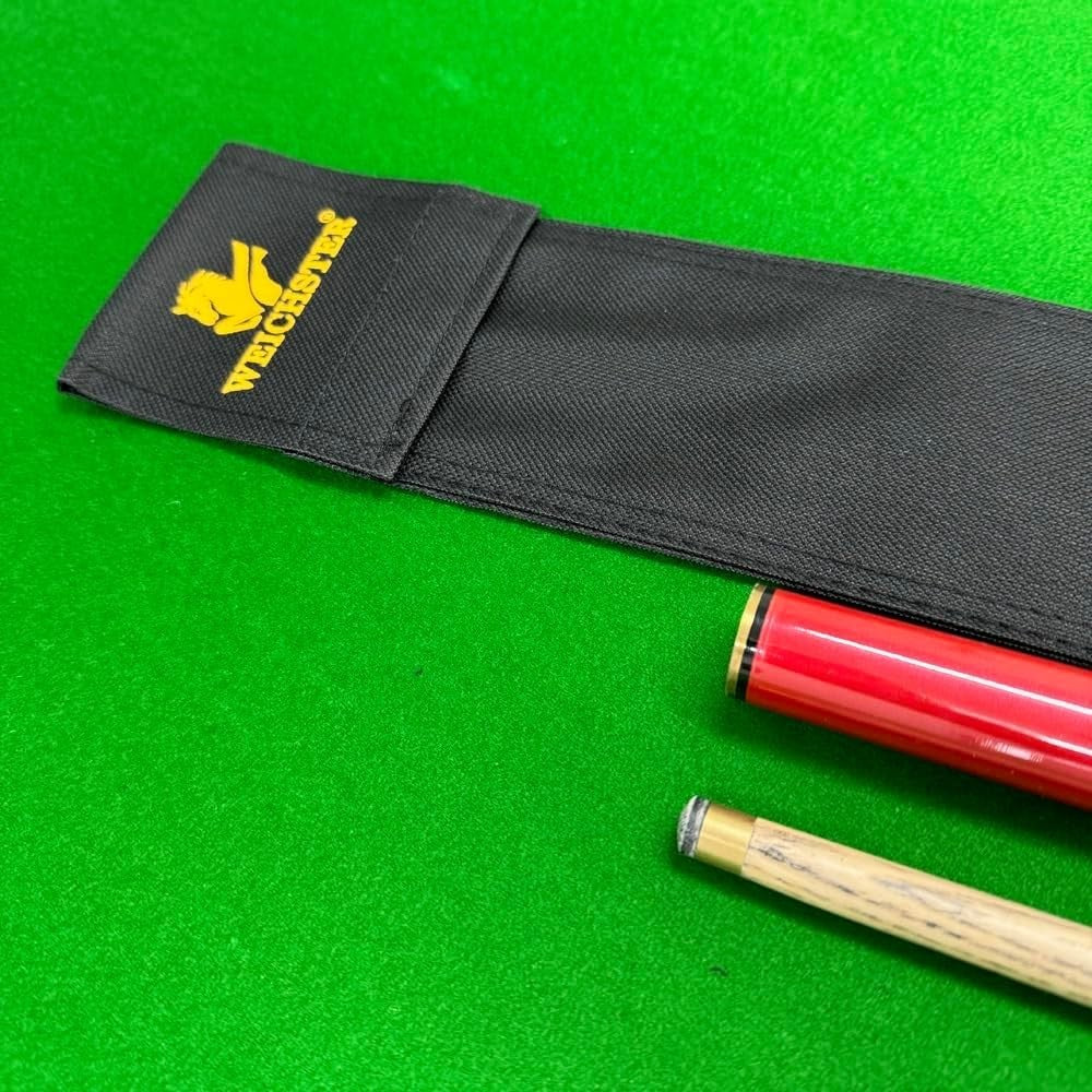 Short Snooker Pool Cue for Juniors 48” 9.5mm Tip 2 Piece Set