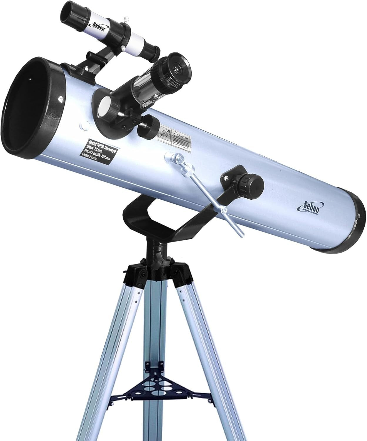 76mm AZ Astronomical Reflector Telescope with Tripod & Filter Set