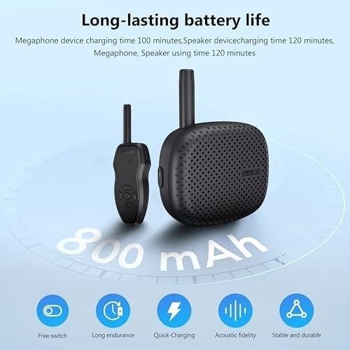 Drone Speaker Megaphone Portable Long Distance Microphone for DJI Drones