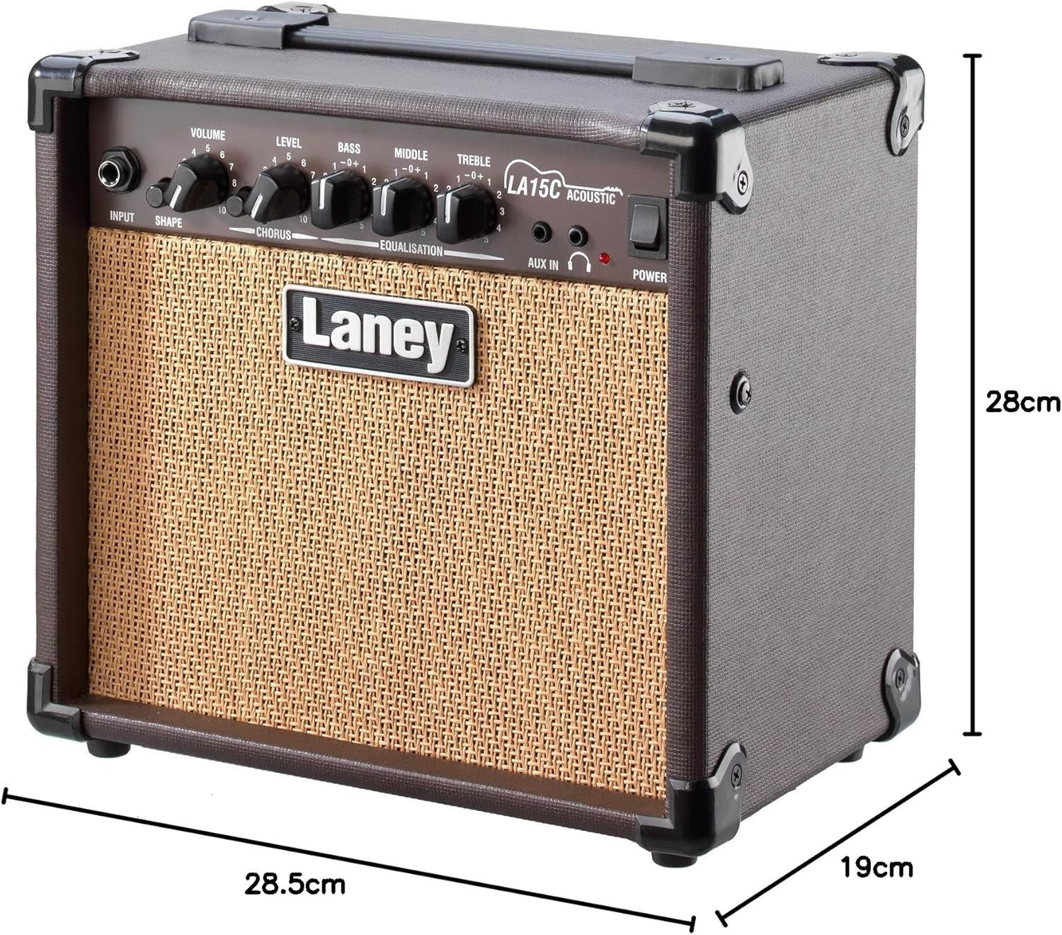15W Acoustic Guitar Amp Combo w/ Chorus EQ AUX Headphone