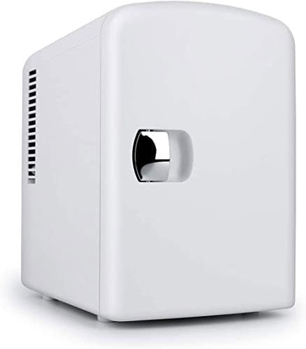 4L UV Mini Fridge | Disinfecting, Cooler & Warmer, Portable White 6 Can