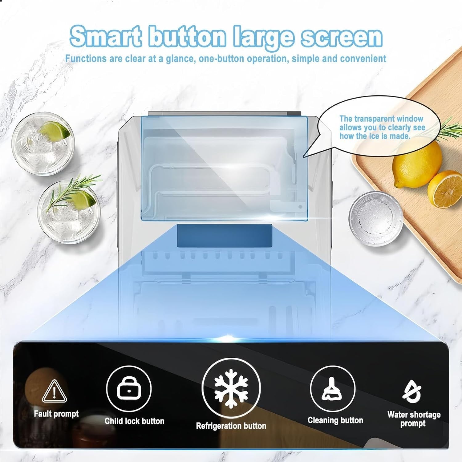 Commercial Electric Ice Shaver Snow Cone Machine 12lb Capacity Home Party