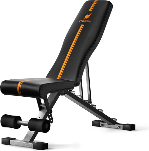 Foldable Adjustable Weight Bench Incline Decline Flat 150kg Home Gym