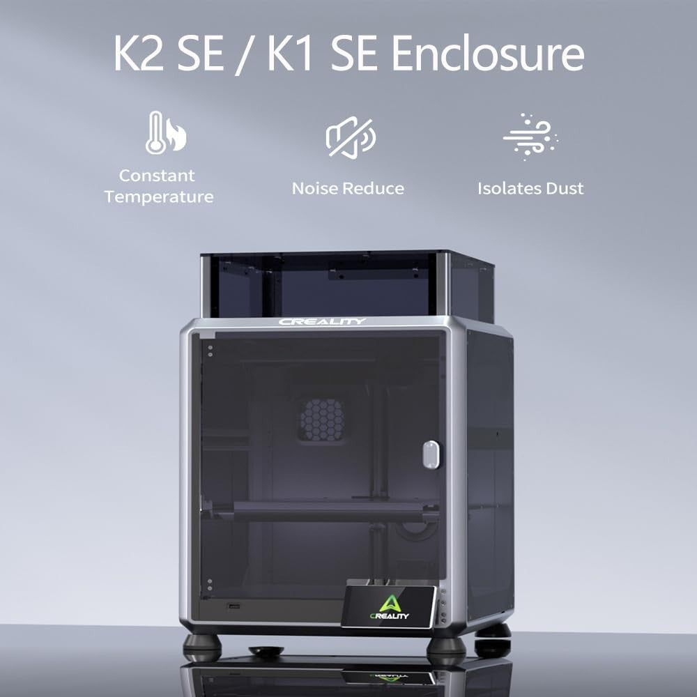 3D Printer Enclosure Transparent Tent Noise Reduction Dustproof Cover