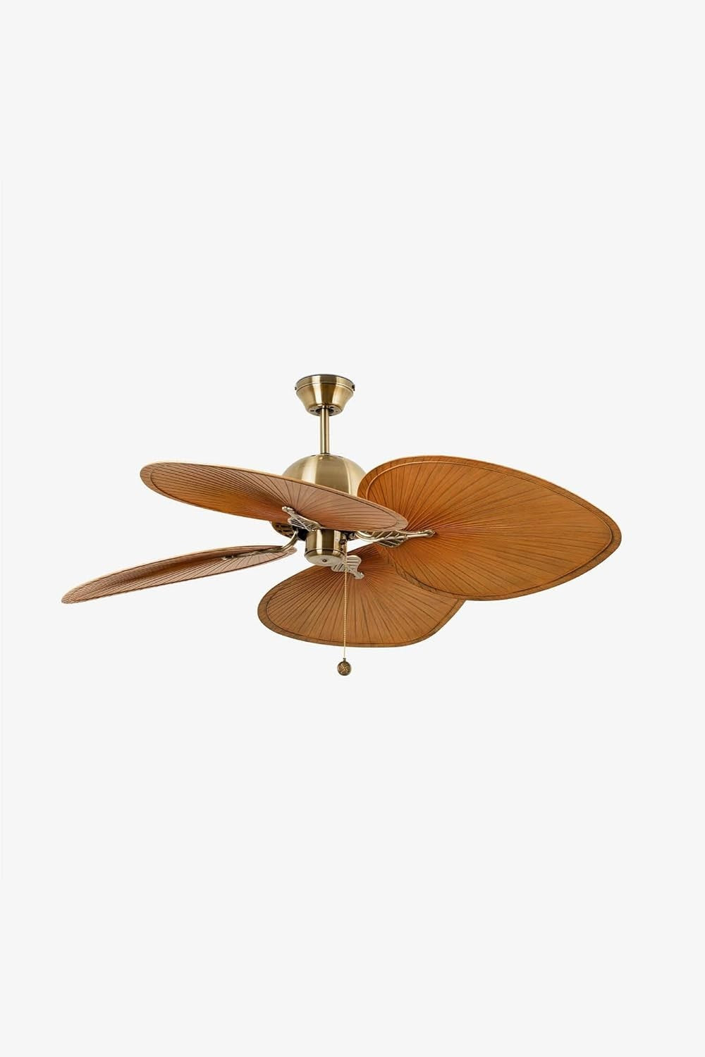 FARO BARCELONA CUBA 52" Ceiling Fan, Old Gold, Pull Chain, 3-Speed
