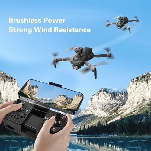 1080P HD Foldable Drone with Camera Altitude Hold 360 Flip Gesture Control Toy