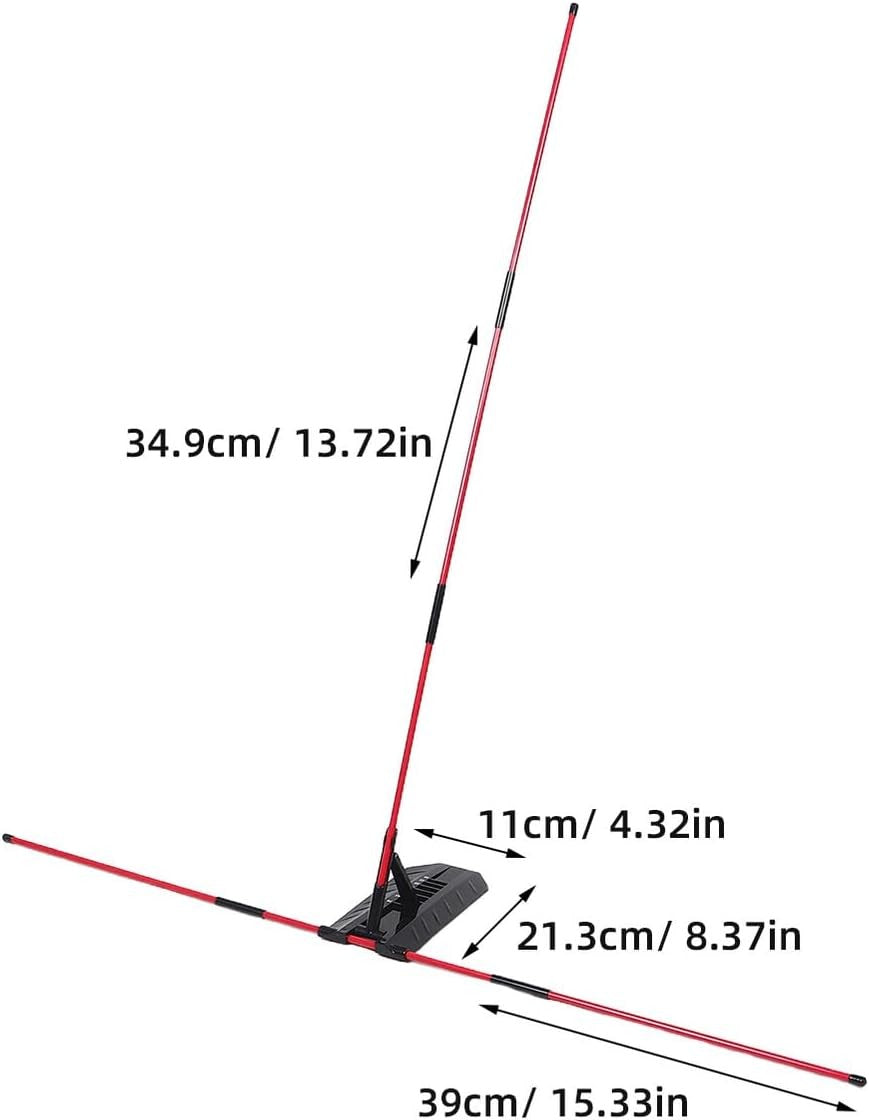 Golf Swing Trainer Corrector with Angle Plate Practice Aid