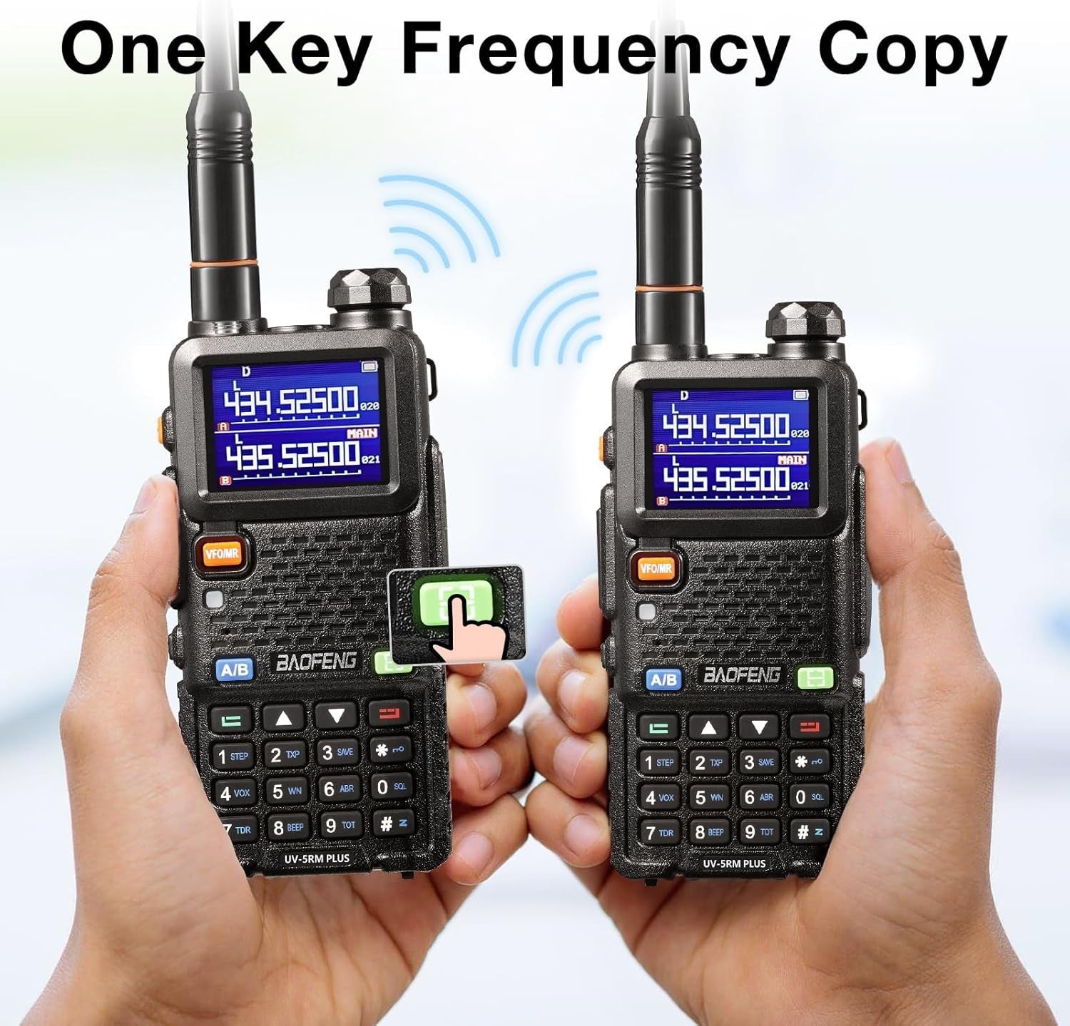 Multi Band Ham Radio Walkie Talkie Long Range 999CH USB-C 2500mAh