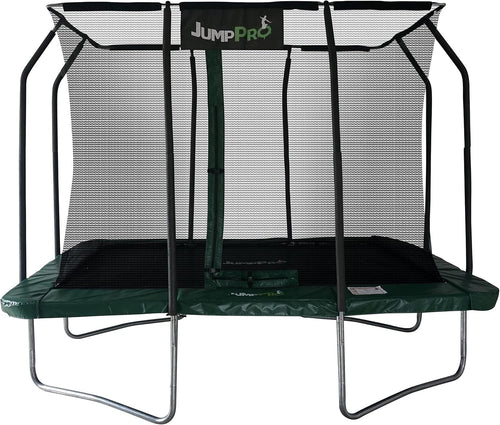 12x8FT Rectangular Trampoline Inner Safety Net Zip Clip Garden