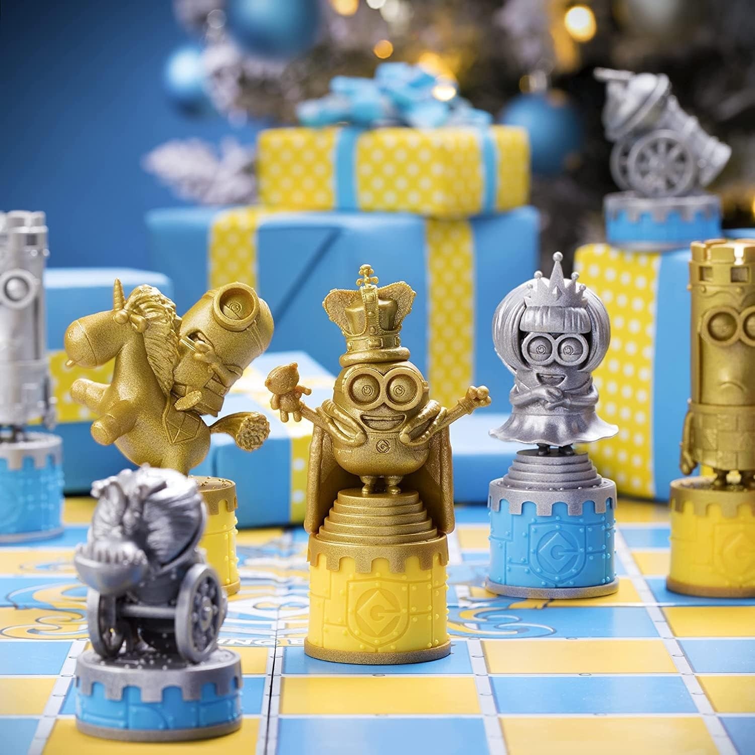 Minions Medieval Mayhem Chess Set – Detailed Figures & 18.5" Board Gift