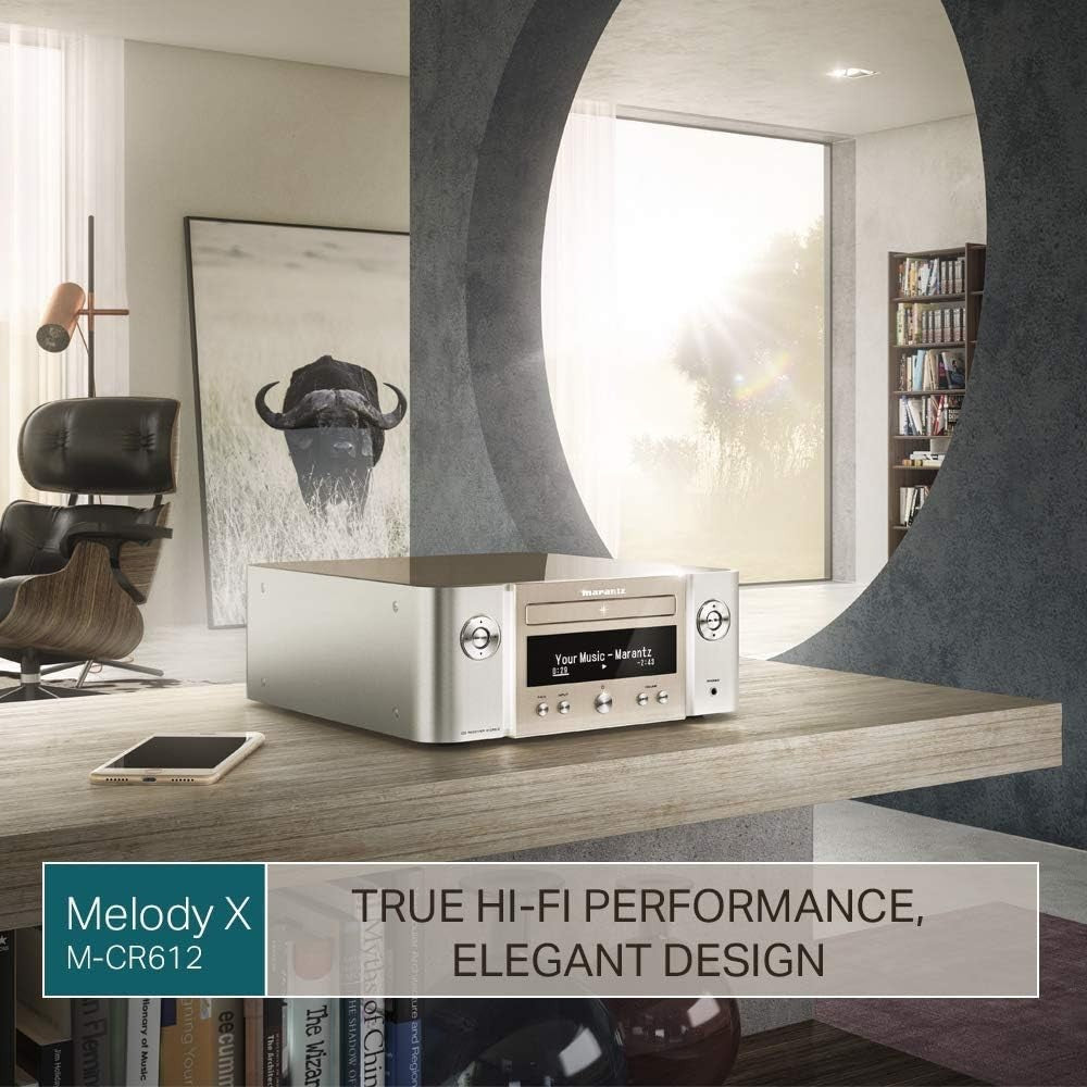 Hi-Fi Amplifier with CD Player, Bluetooth, DAB+, AirPlay 2 & Multiroom Audio