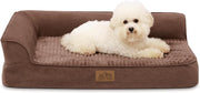 Orthopedic Dog Sofa Bed 30x20x7.5in Memory Foam Washable