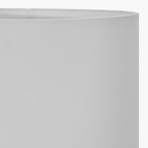 White Drum Lampshade 35cm Cotton Cylinder Shade Table Floor Living Room Lamps