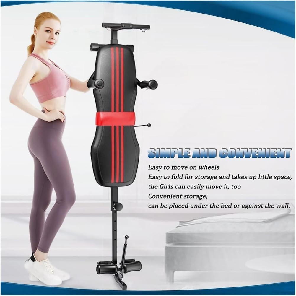 Cervical Traction Back Stretch Bench Spine Decompression Adjustable Home Gym