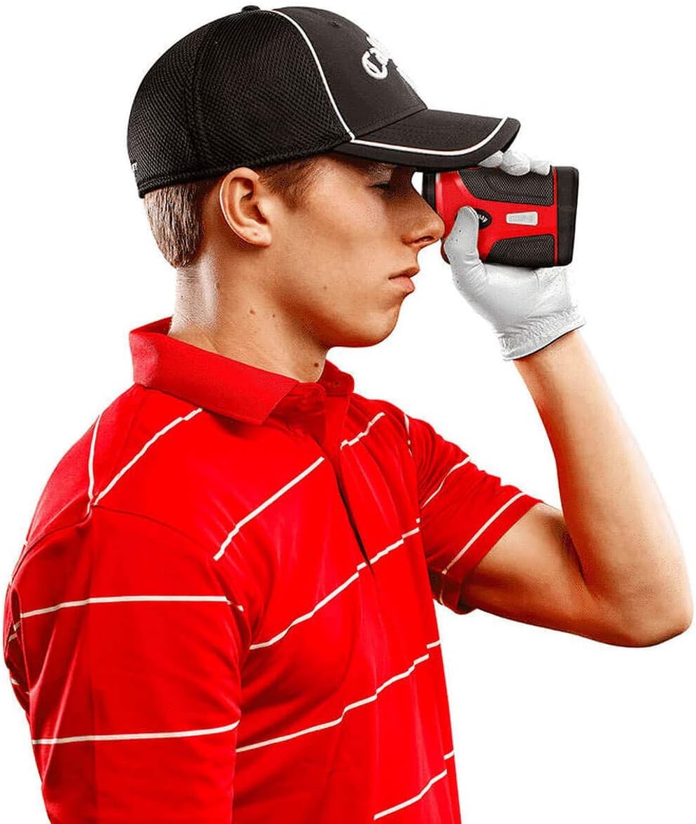 Golf Laser Rangefinder Slope Pin Lock 1200 Yards 7X Optics OLED Display