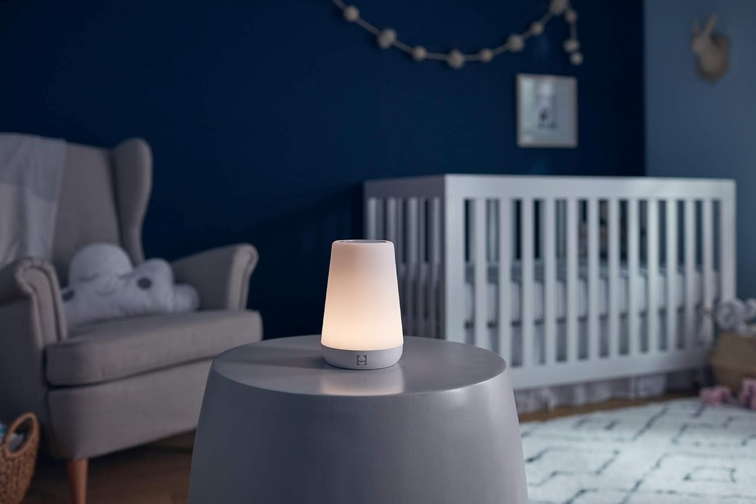 White Noise Baby Sound Machine & Night Light – Timer, App-Control, UK