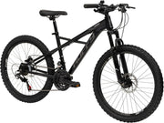 26" Youth Mountain Bike 21-Speed Shimano Gears Hardtail MTB Front Suspension
