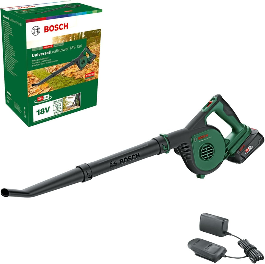 Cordless Leaf Blower 18V Lightweight Handheld Garden Yard Cleaner