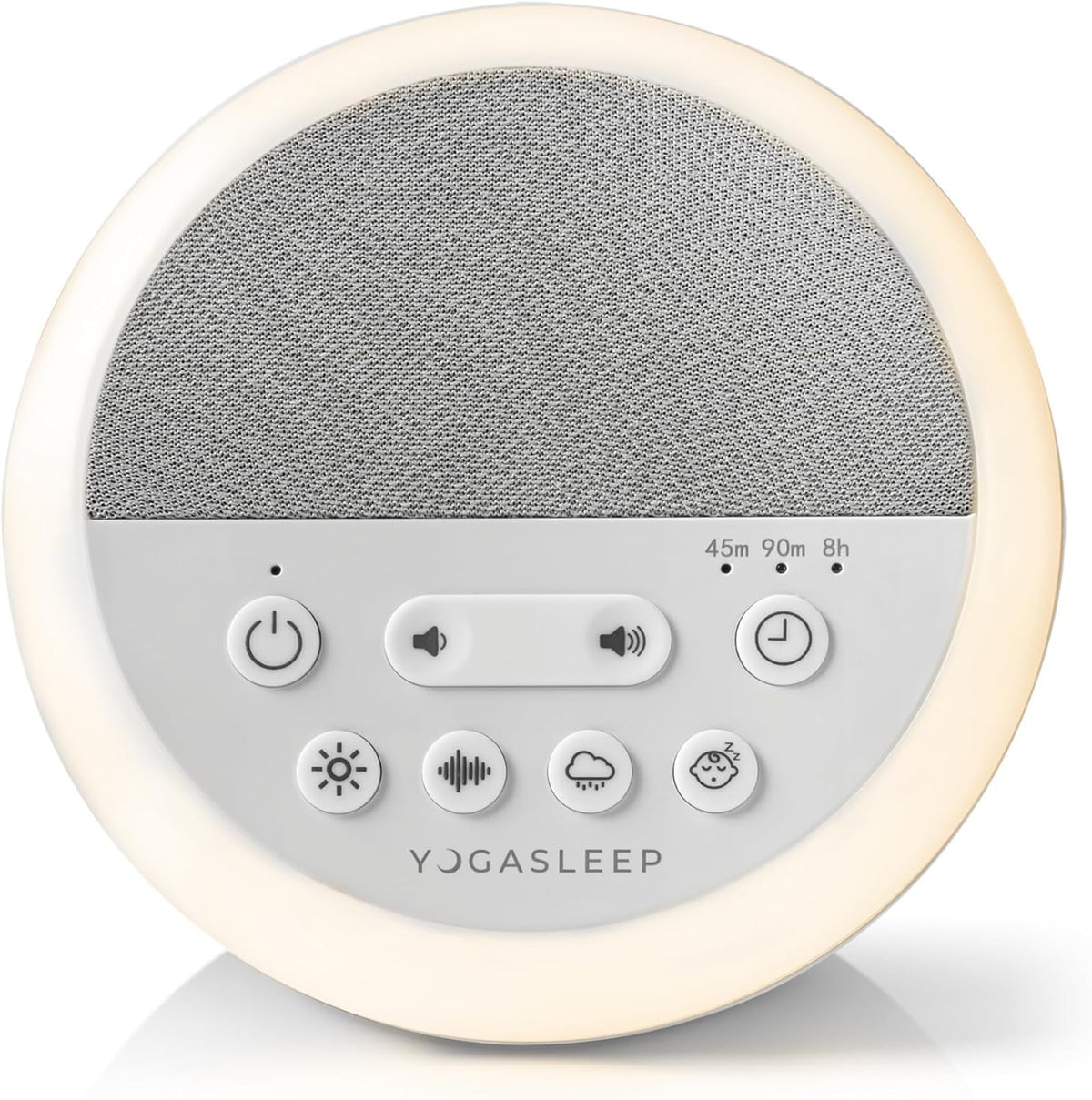 White Noise Machine with 20 Sounds, Sleep Timer & Night Light for Babies & Adult