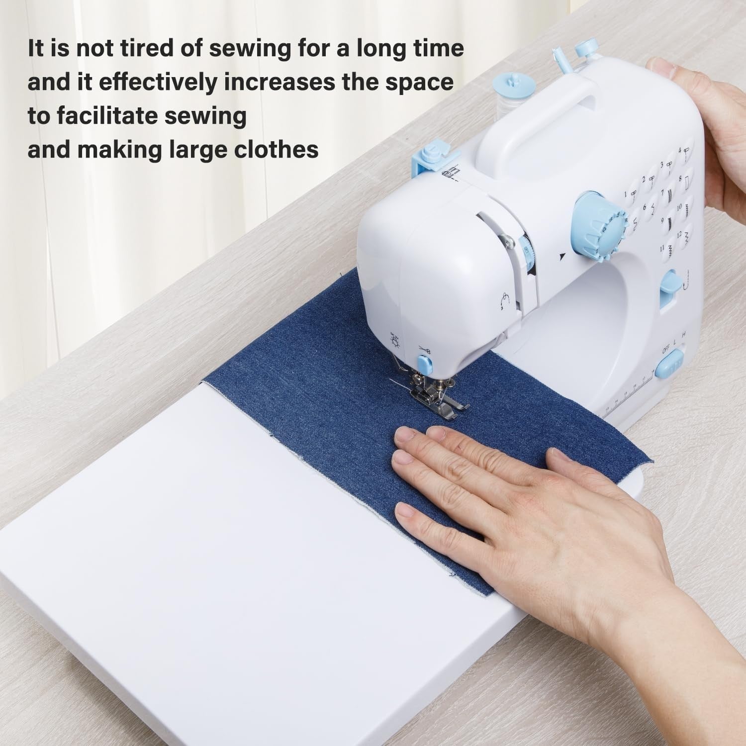 12 Stitch Sewing Machine Expansion Table Foot Pedal Beginner Kit