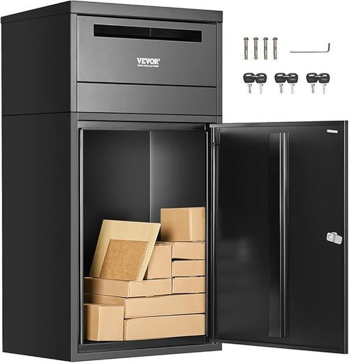 Lockable Parcel Drop Box – Waterproof Anti-Theft Large Mail Storage