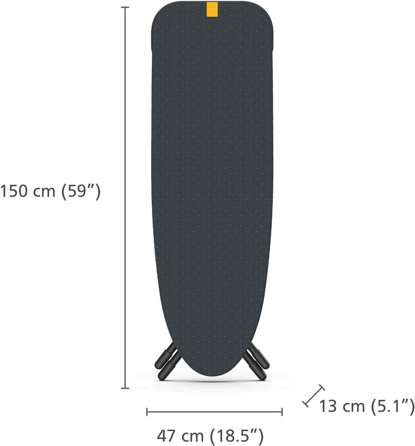 Large Adjustable Ironing Board 135x45cm Heat Resistant Steam Iron Rest