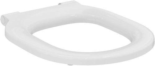 Elongated Toilet Seat Ring White Fits Concept Freedom Compatible Soft Close