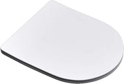 Soft Close U-Shaped Toilet Seat Ultra Slim Quick Release Thermoset 360x425mm
