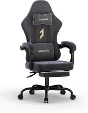 Ergonomic Gaming Chair w/ Footrest Reclining Lumbar 350lbs
