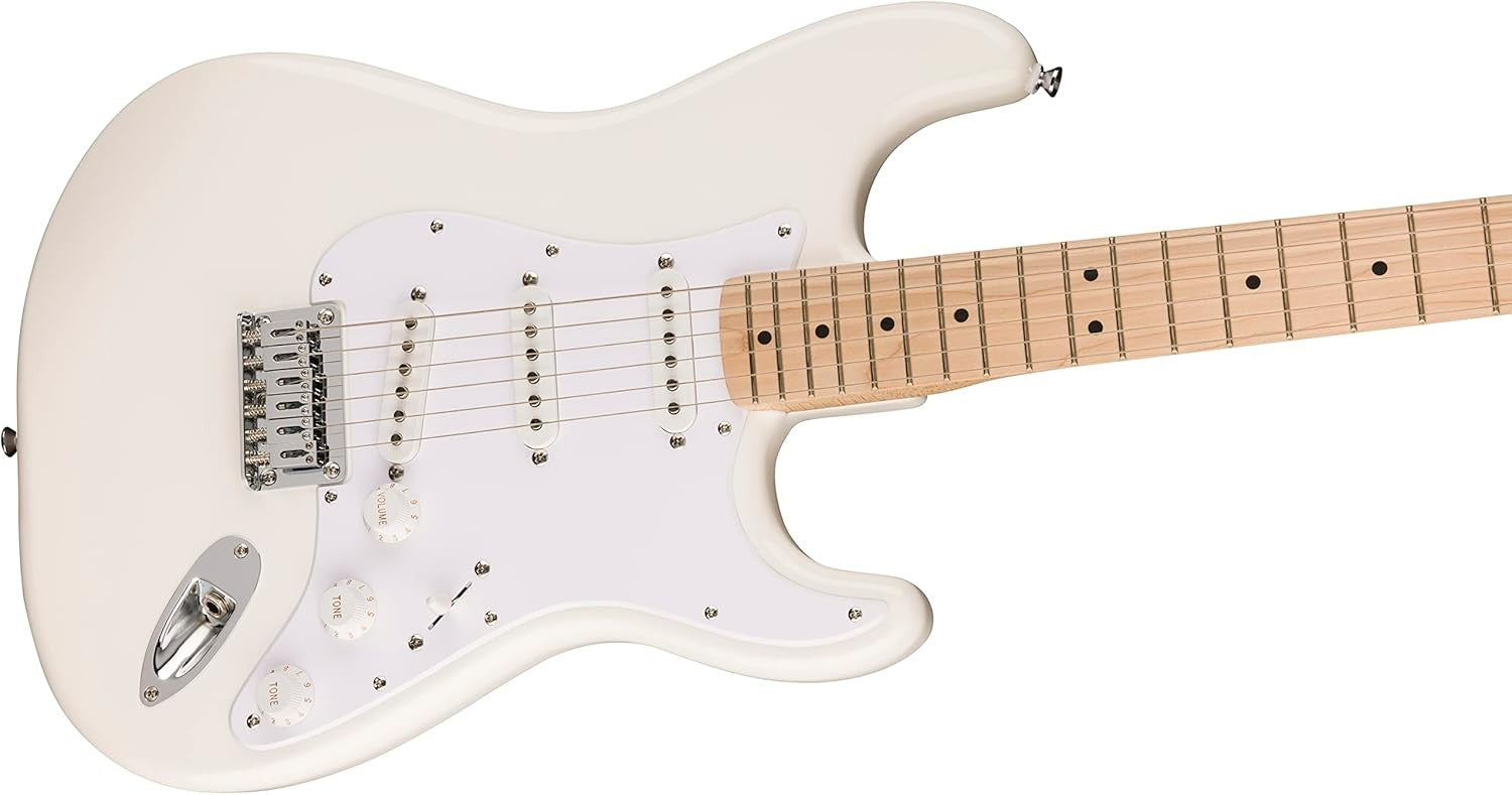Electric Guitar Strat Style Maple Fingerboard Arctic White