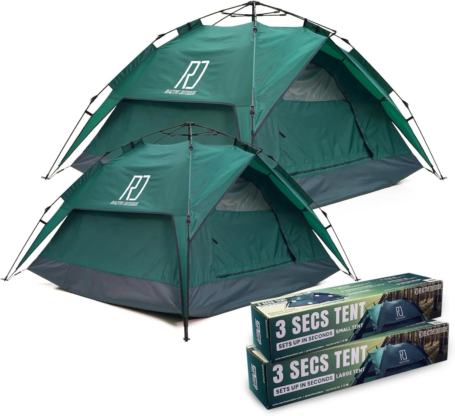 3 Person Pop Up Camping Tent 3 Second Instant Waterproof