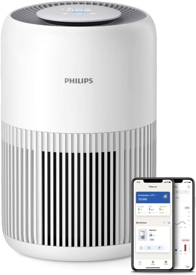 Large Room Air Purifier 65m² HEPA Carbon Ultra Quiet Allergy Relief