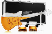 Electric Guitar Whiskey Decanter Set 1L with Stand, Case & 2 Glasses Music Gift
