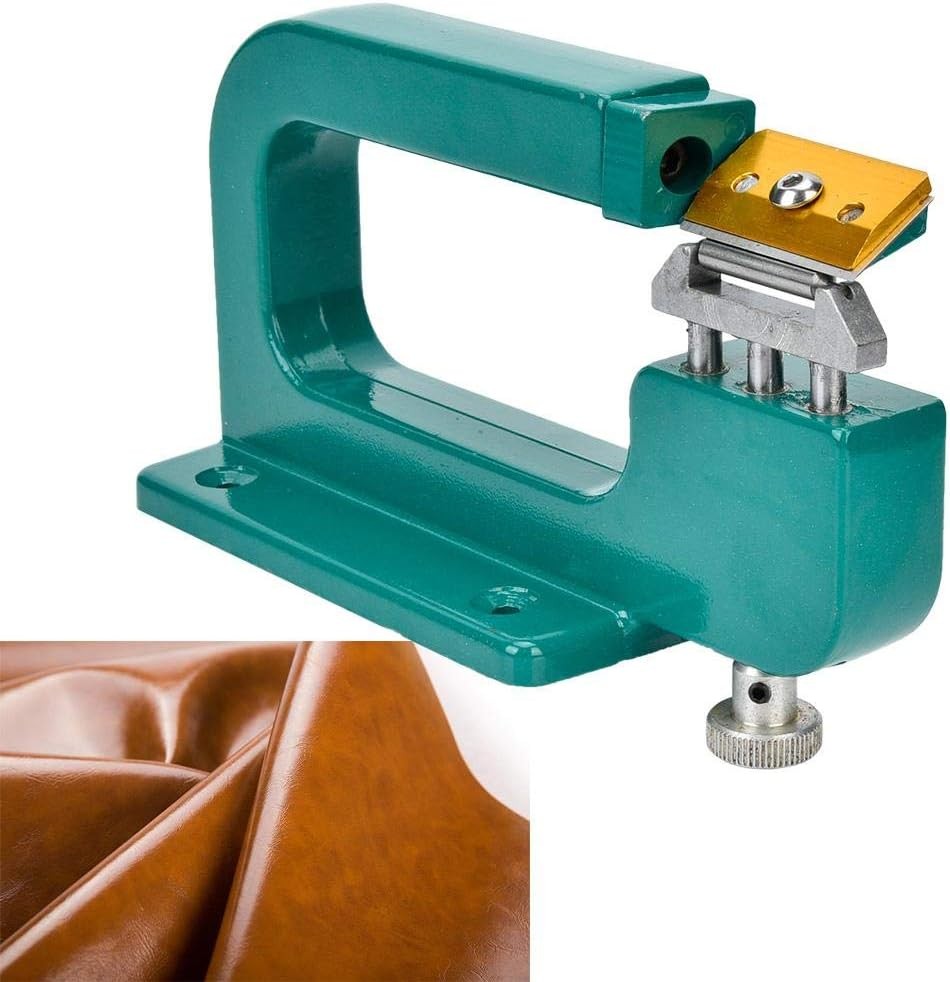 Manual Leather Skiver Edge Splitter Adjustable Thickness Craft Machine