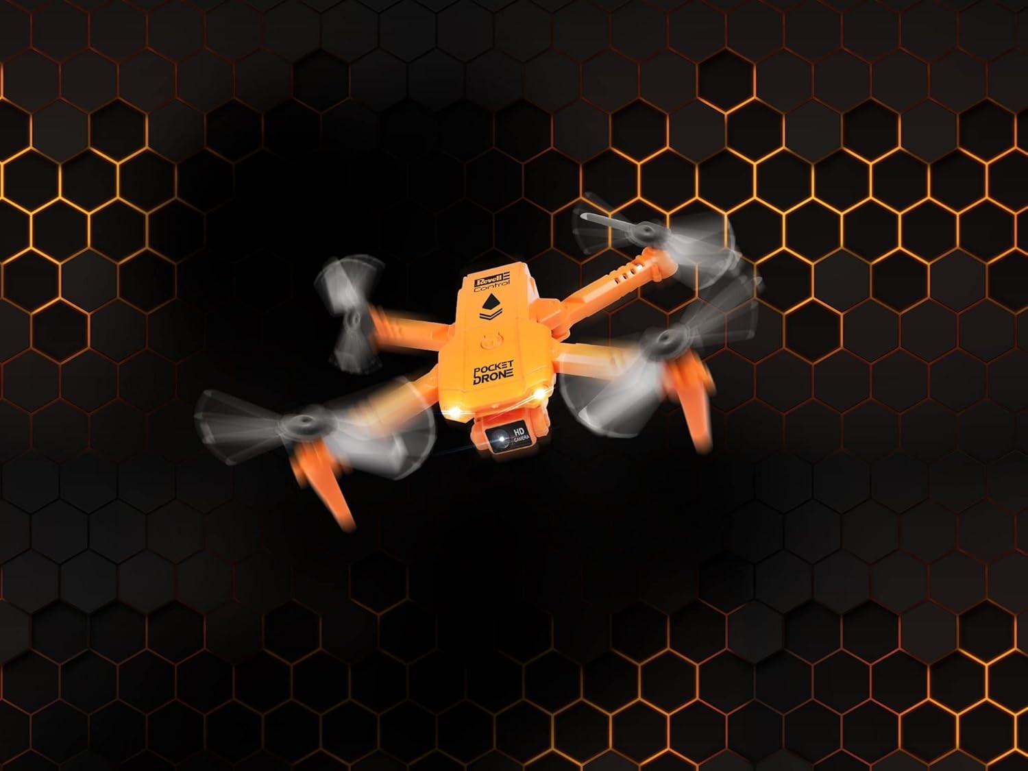 Pocket RC Drone Foldable 720p Camera Altitude Hold Flip LED Lights
