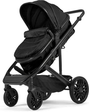 Baby Pushchair Travel System Foldable Stroller Carrycot One Hand Fold Black