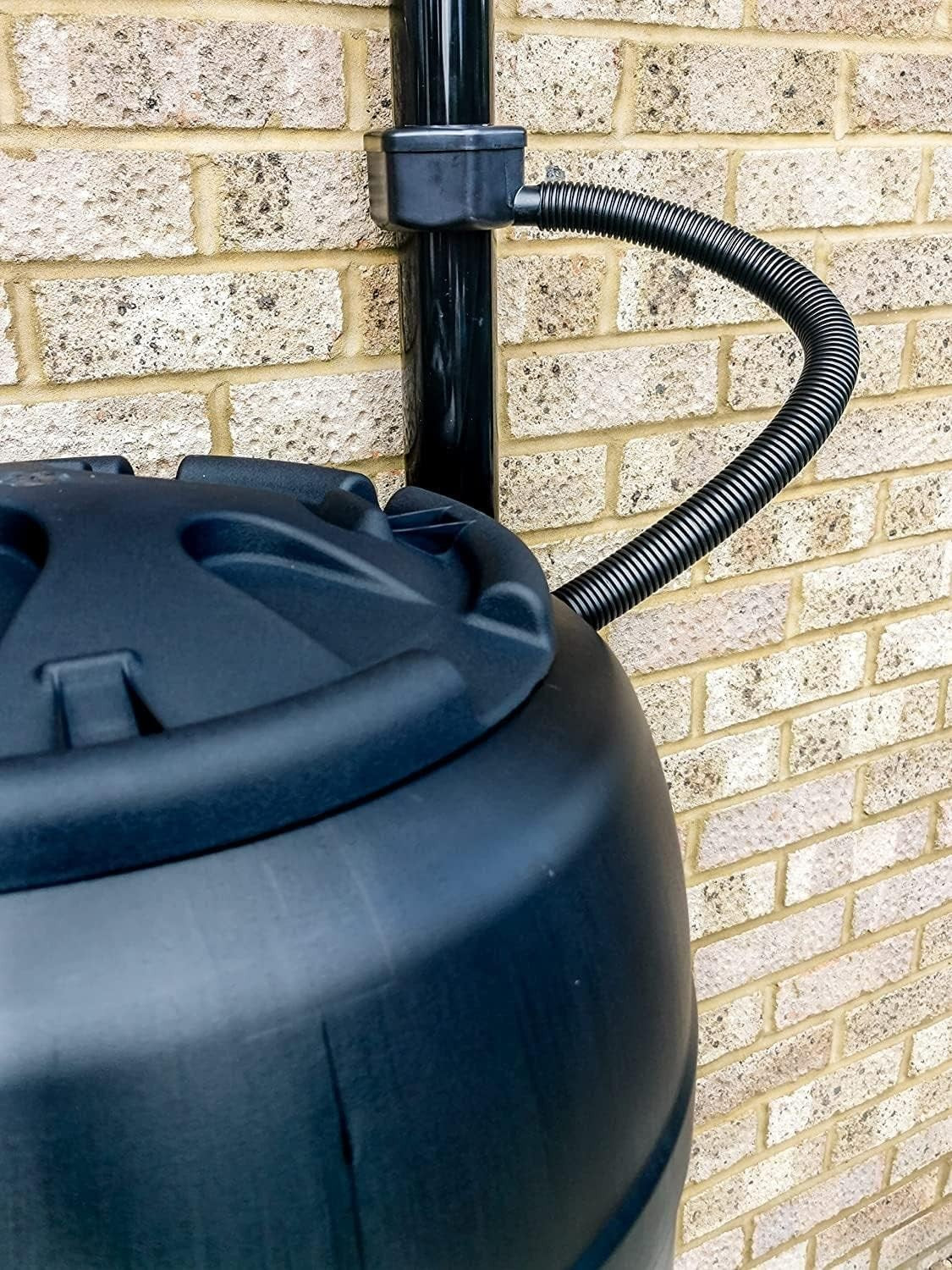 210L Garden Water Butt Kit With Tap Stand & 6.5L Watering Can