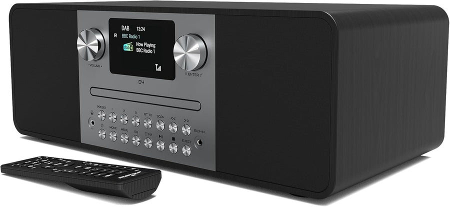 DAB/DAB+ FM Digital Radio CD Player Bluetooth USB 60W Home Audio