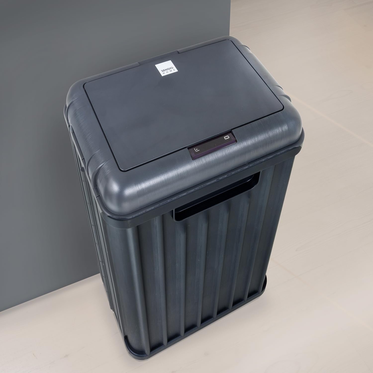 50L Sensor Bin Black Waterproof Ozone Auto Lid