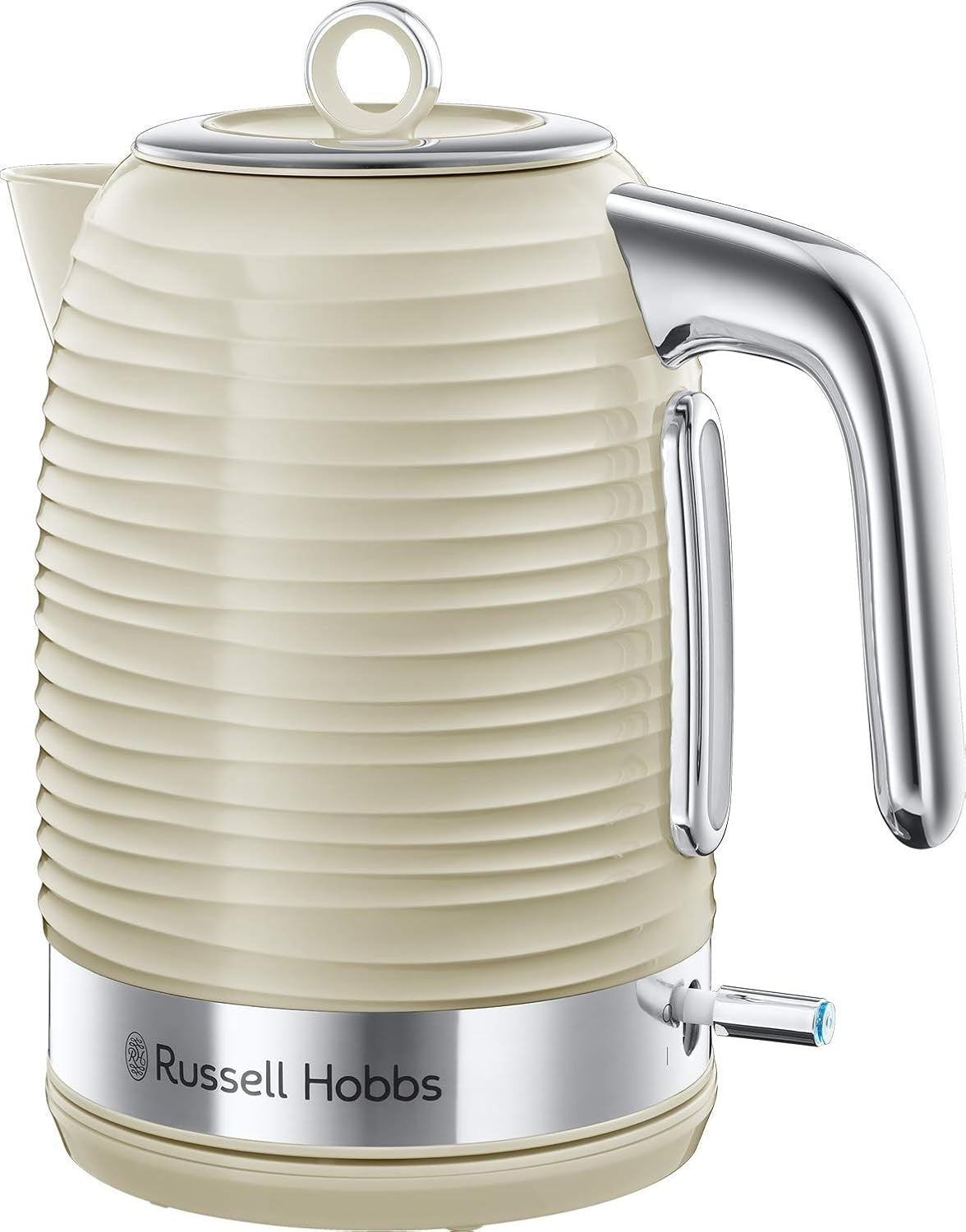 Russell Hobbs 17L Microwave 700W & 1.7L 3000W Fast Boil Kettle Cream