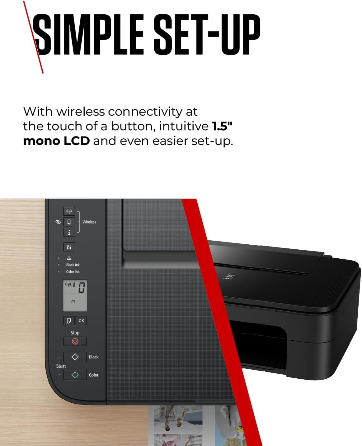 A4 Colour Inkjet All-in-One Printer Wireless Auto 2-Sided LCD