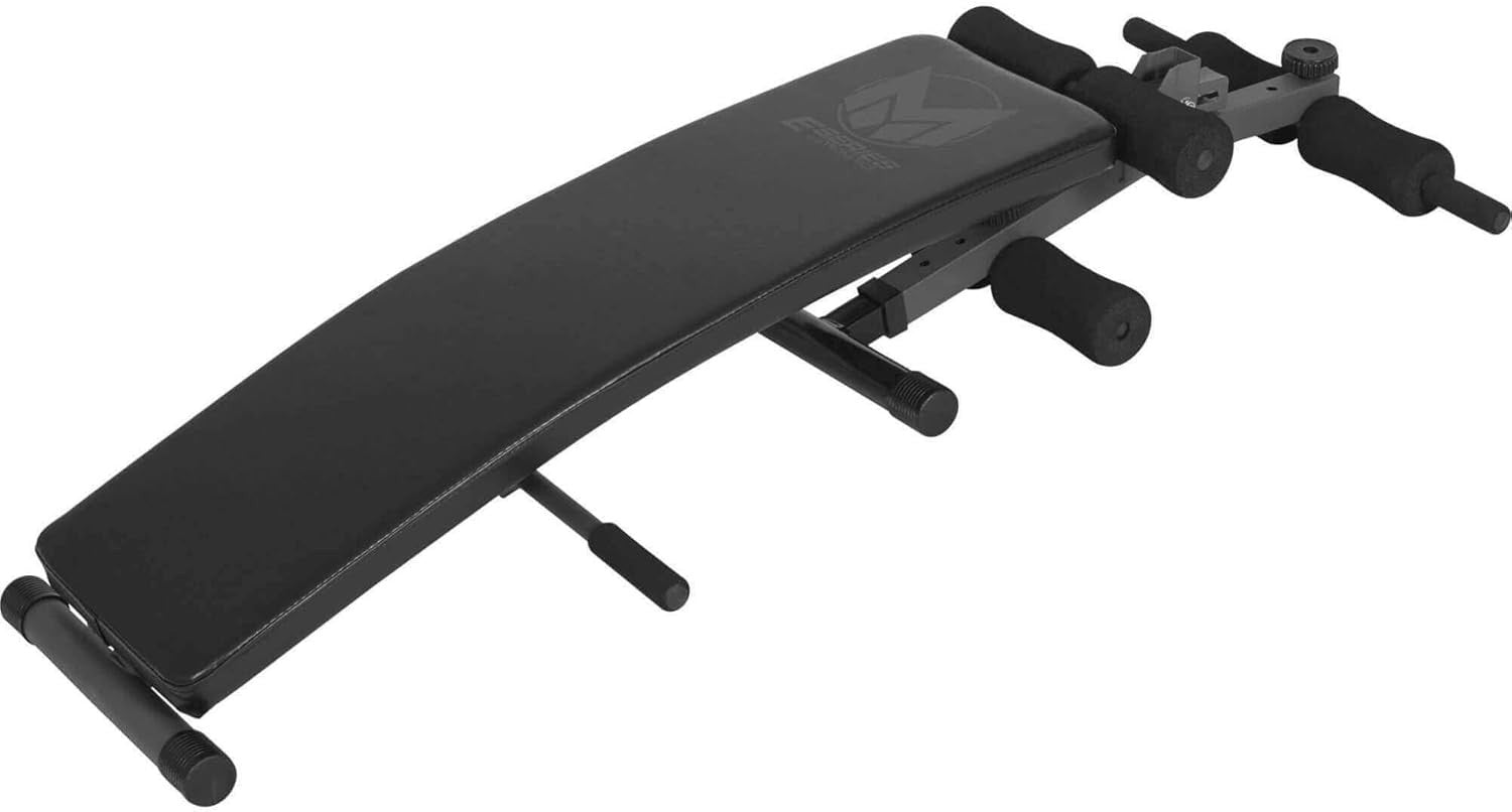 Foldable Adjustable Sit Up Bench Ab Crunch Core Trainer Home Gym