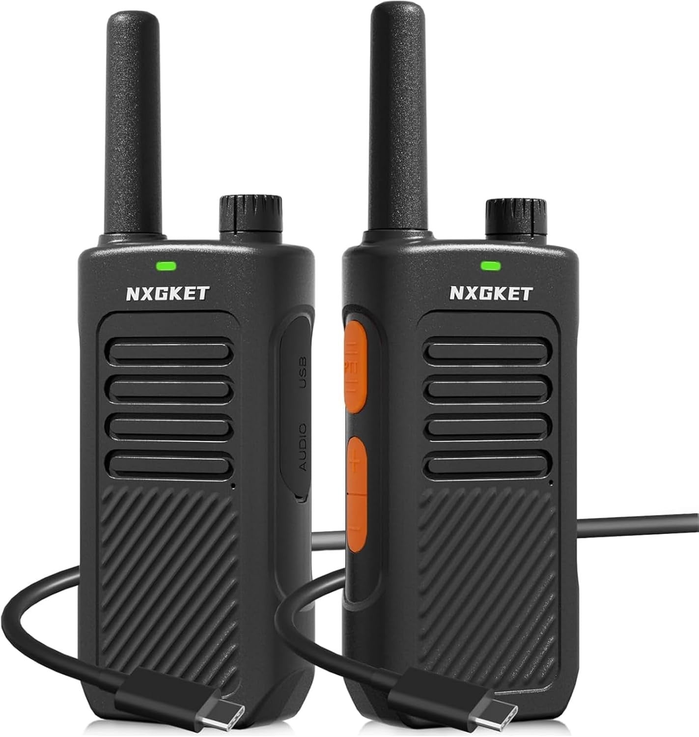 Long Range PMR446 Walkie Talkies Rechargeable 16 Channel 2 Pack