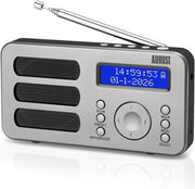 Portable DAB/DAB+/FM Digital Radio Rechargeable & AUX Output
