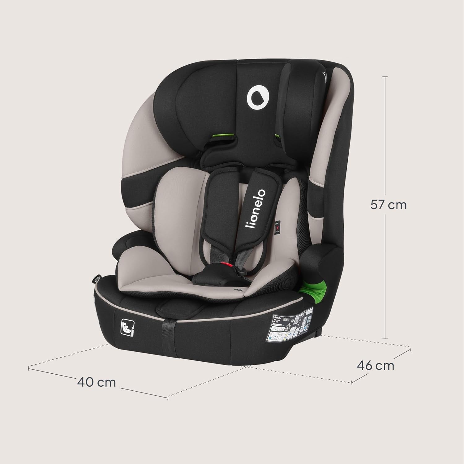 i-Size Car Seat 76–150cm ISOFIX Booster R129 Side Impact Adjustable