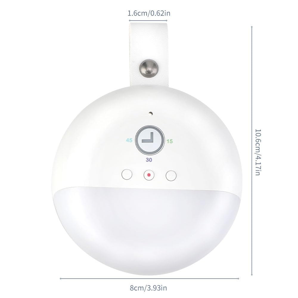 White Noise Machine for Sleep, Night Light & Monitoring, Portable Baby & Adult