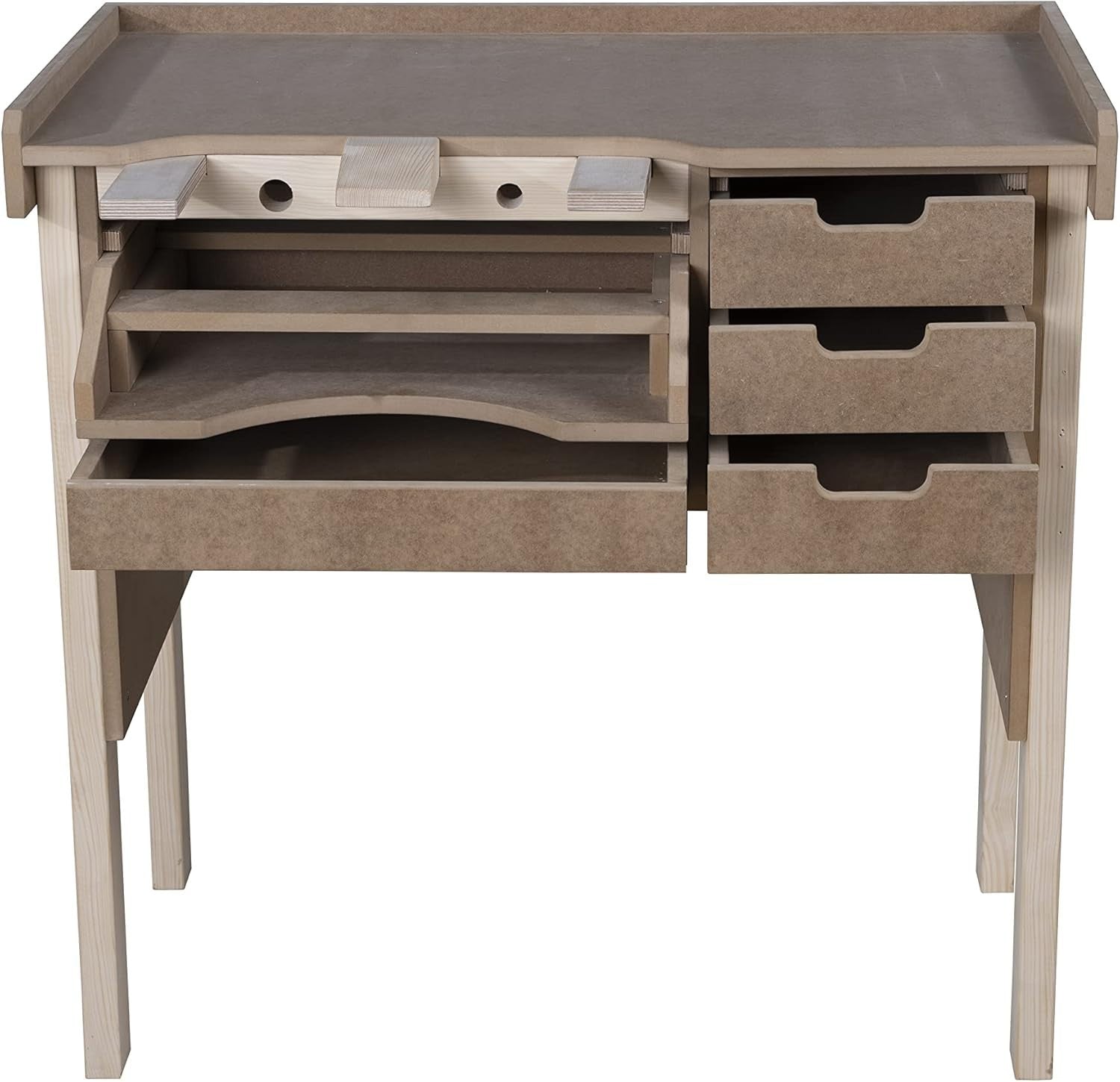 Jewellers Workbench – Opifex Craftsman Station with 18mm MDF Surface
