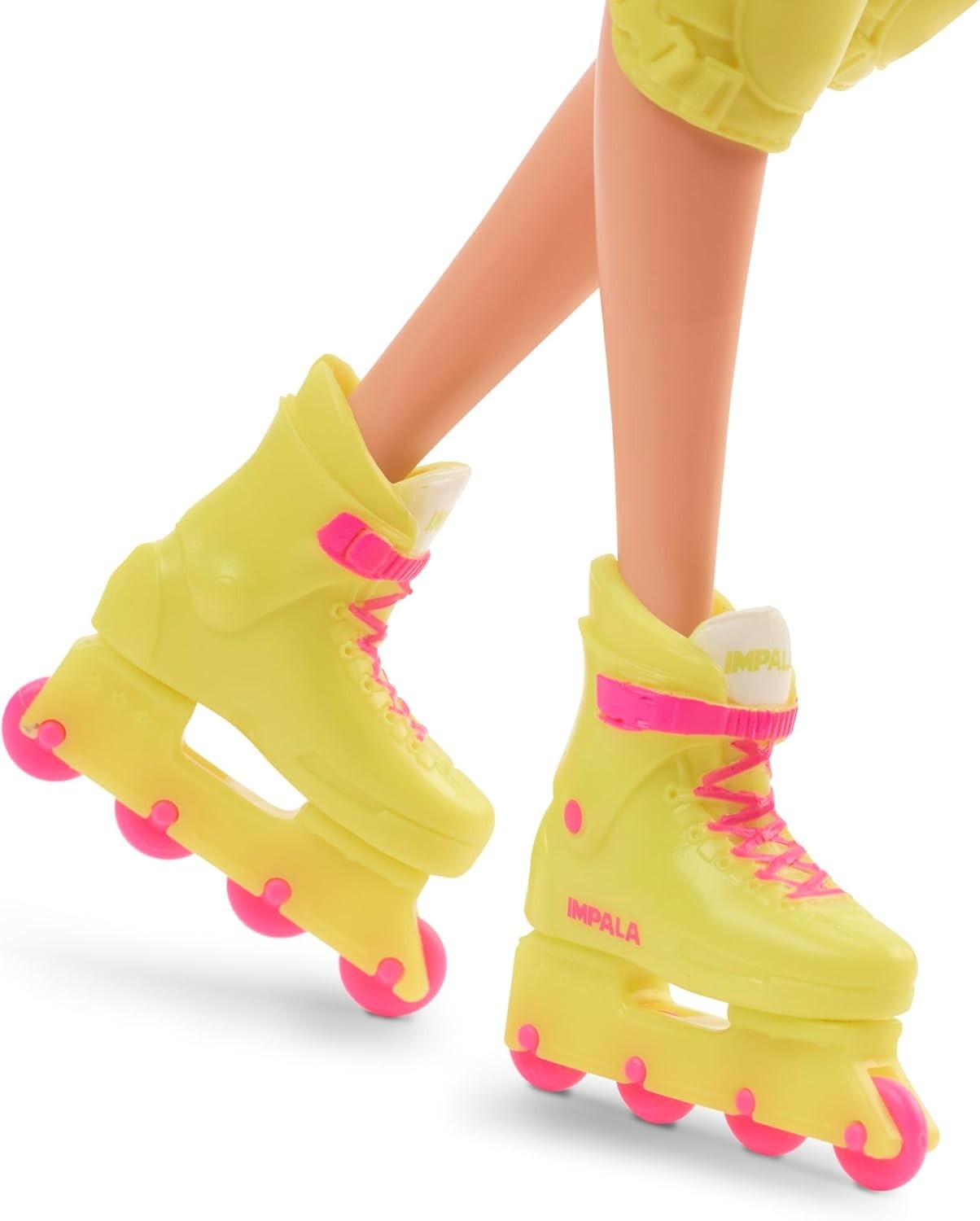 Movie Skater Fashion Doll Neon Outfit Inline Skates Collectible